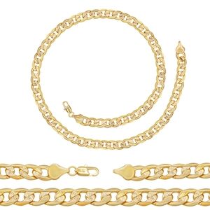 Gold Filled Chain 9mm 24" Gold Filled Necklace & Bracelet